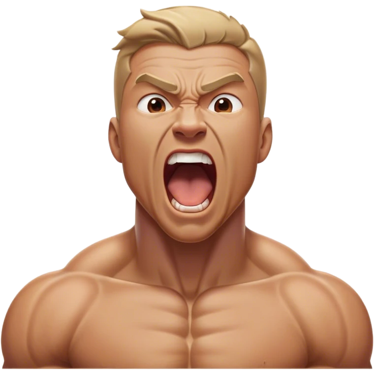 Cinematic Realistic Hercules Portrait, head tilted slightly with a dramatic, wide-open yawn, revealing a moment of relaxed strength. The lifelike textures of his powerful form and subtle, sunlit highlights emphasize his heroic presence even in a state of casual repose. emoji
