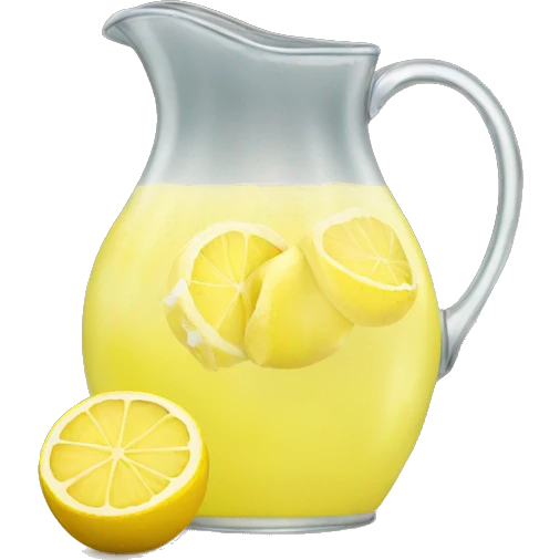 lemonade pitcher emoji