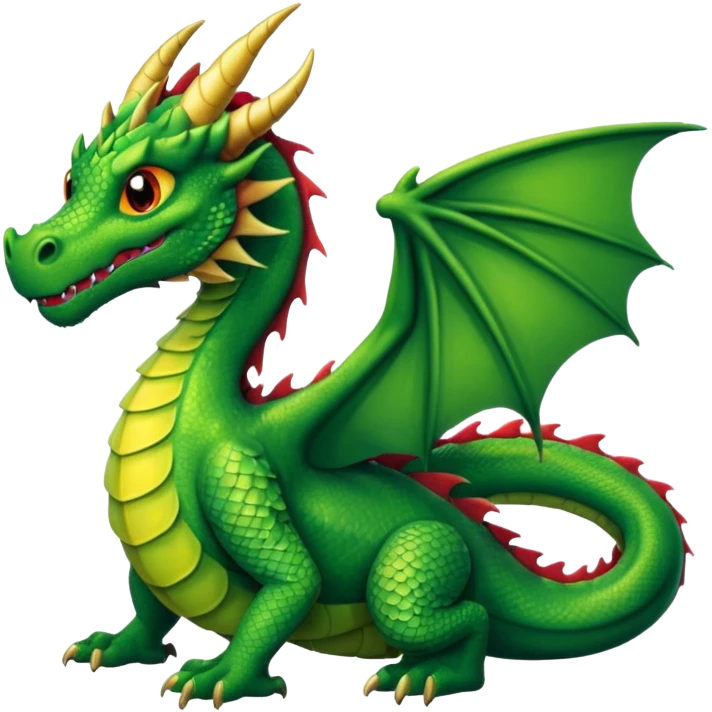 Un dragon emoji