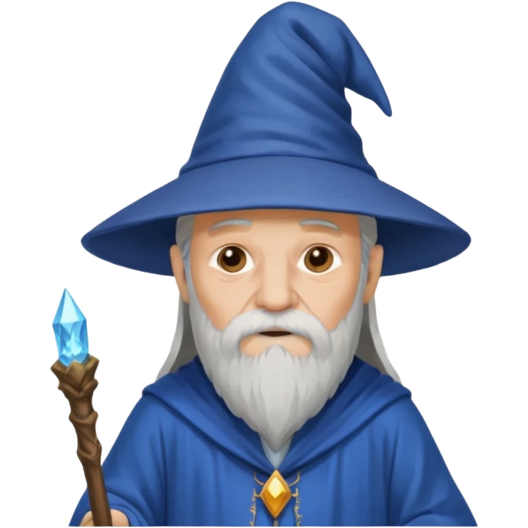 wizard old man  emoji