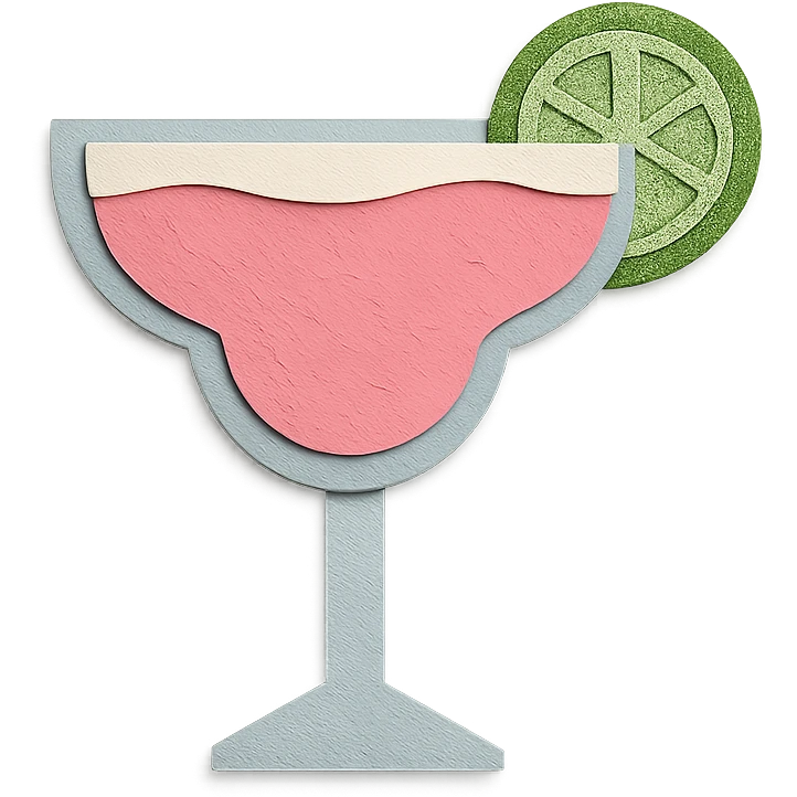 pink margarita emoji