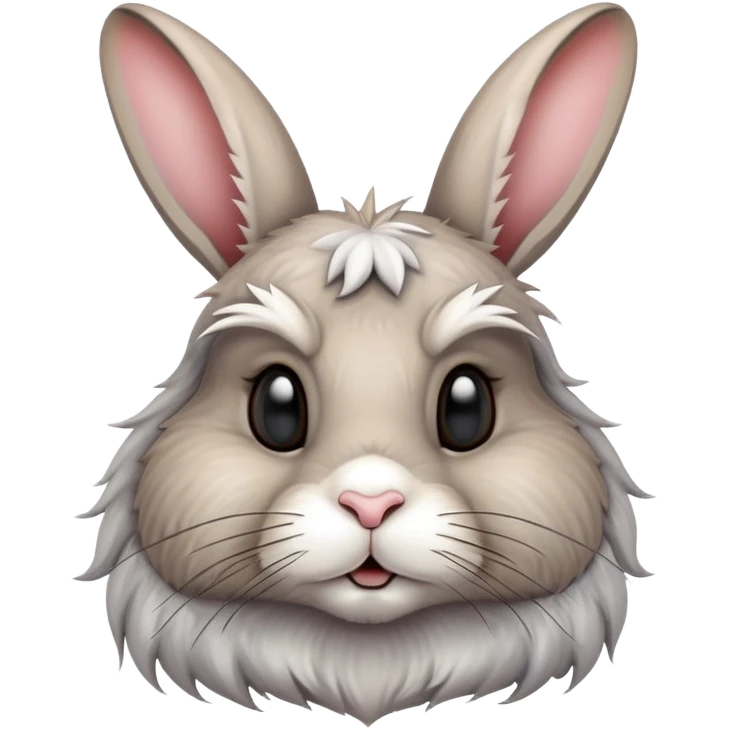 Bunny smoking marijuana emoji