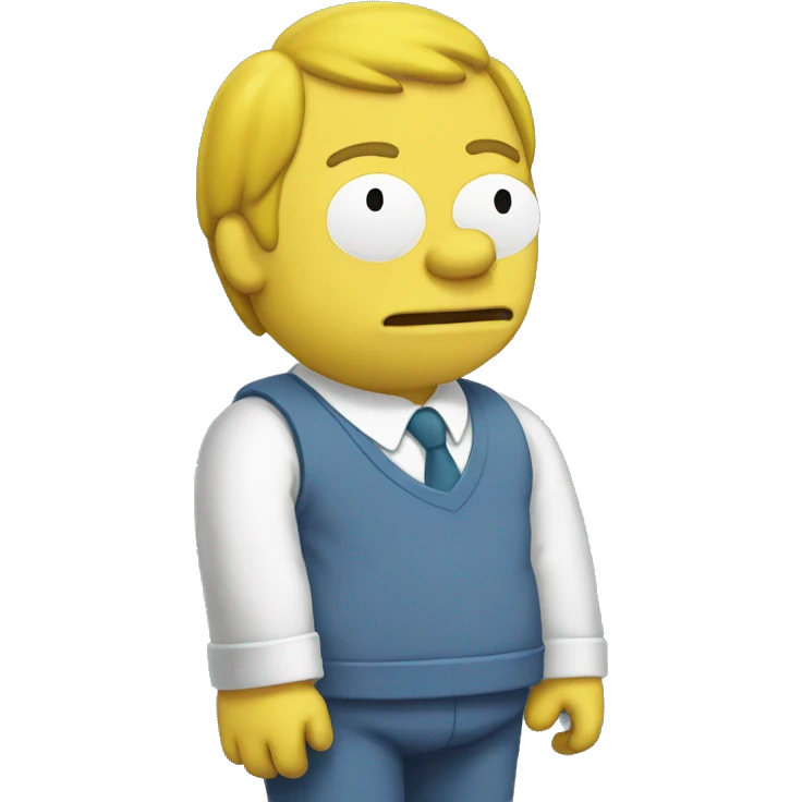 Ralph Wiggum from The Simpsons emoji