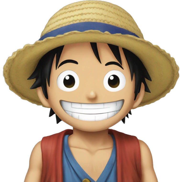 Luffy one piece  emoji
