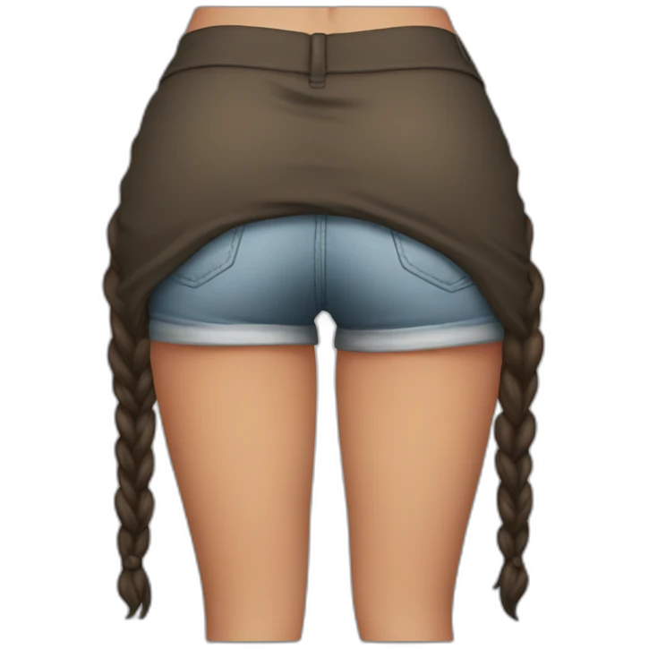 girl bum emoji