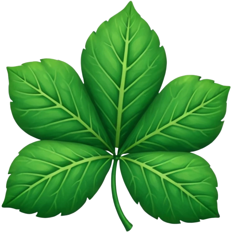 Trébol con 4 hojas a lado con nombre de Mati emoji