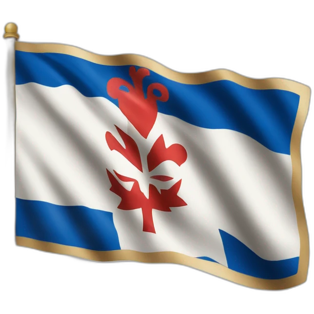 Drapeau du Québec emoji