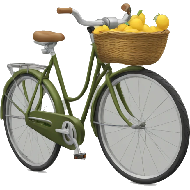 Chat sur bicyclette  emoji