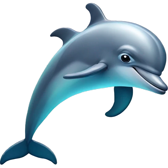 dolphin dancing emoji