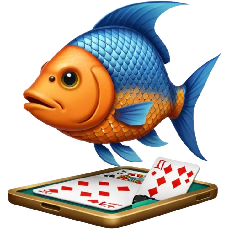 fish poker emoji