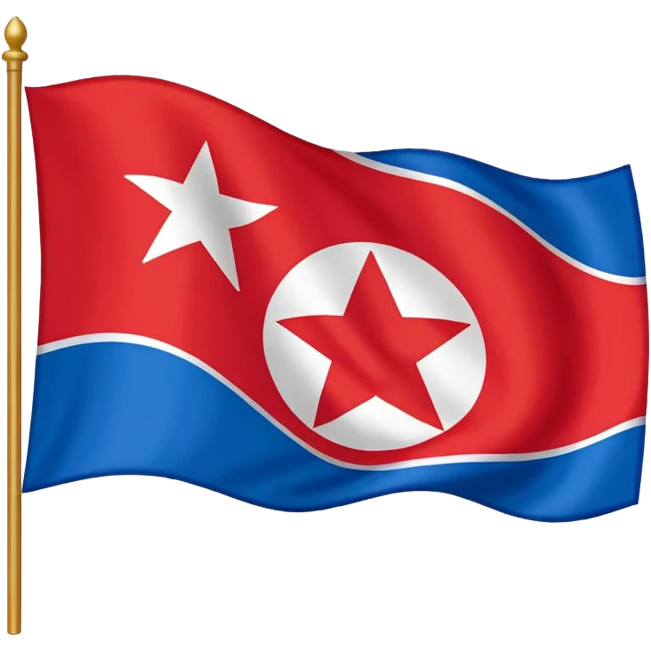 Flag of north korea emoji