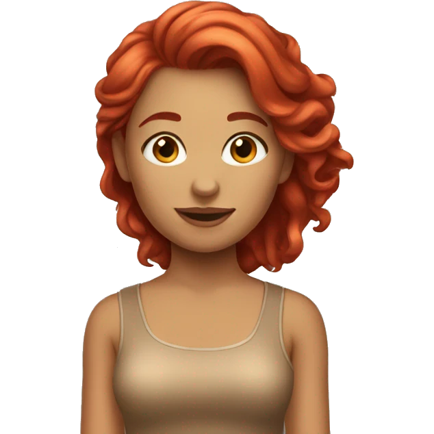 fair Girl red hair emoji