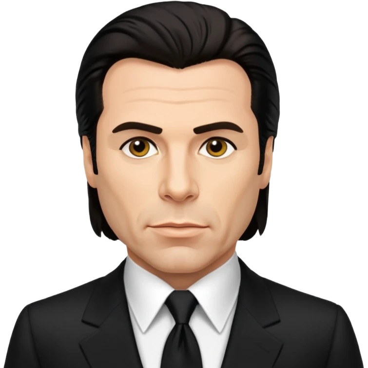 John Travolta as Vincent Vega in Pulp Fiction emoji