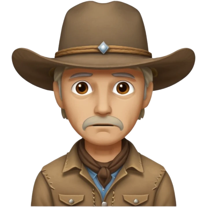 scary cowboy emoji