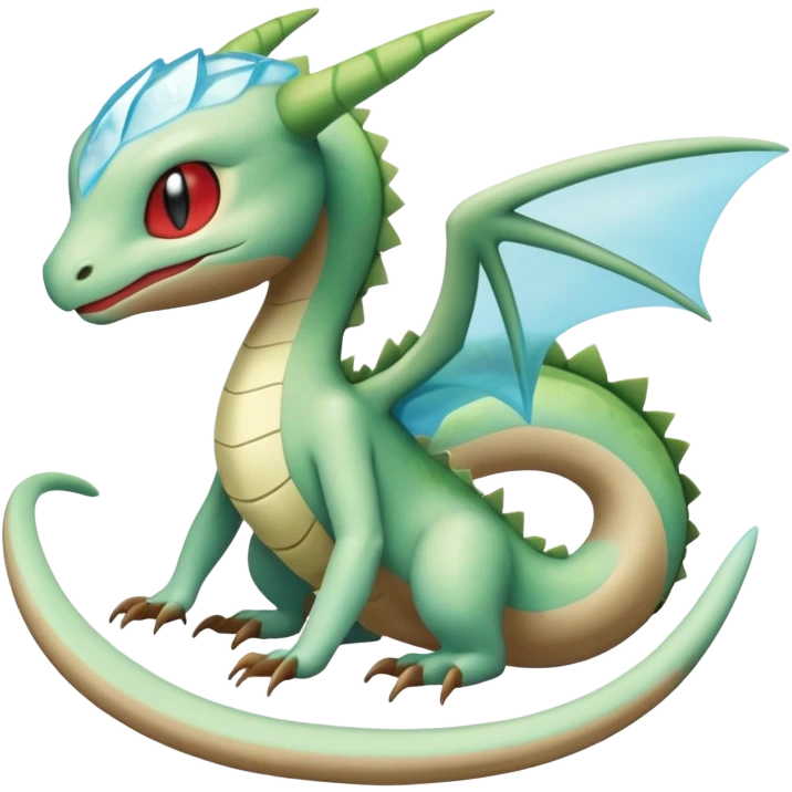 Flygon-Aurorus-Amaura-Hybrid-Creature emoji