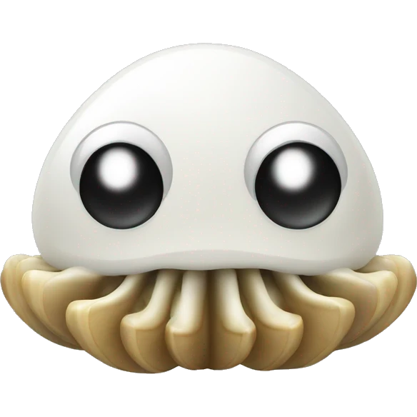 clam with dollar sign eyes emoji
