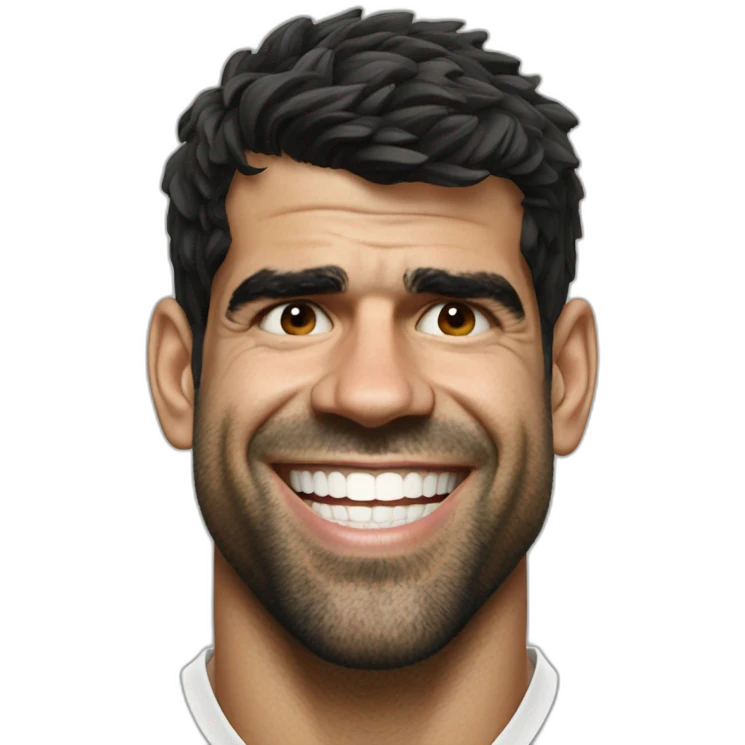 smiling diego costa emoji
