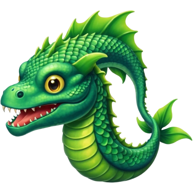 Bloop sea monster  emoji