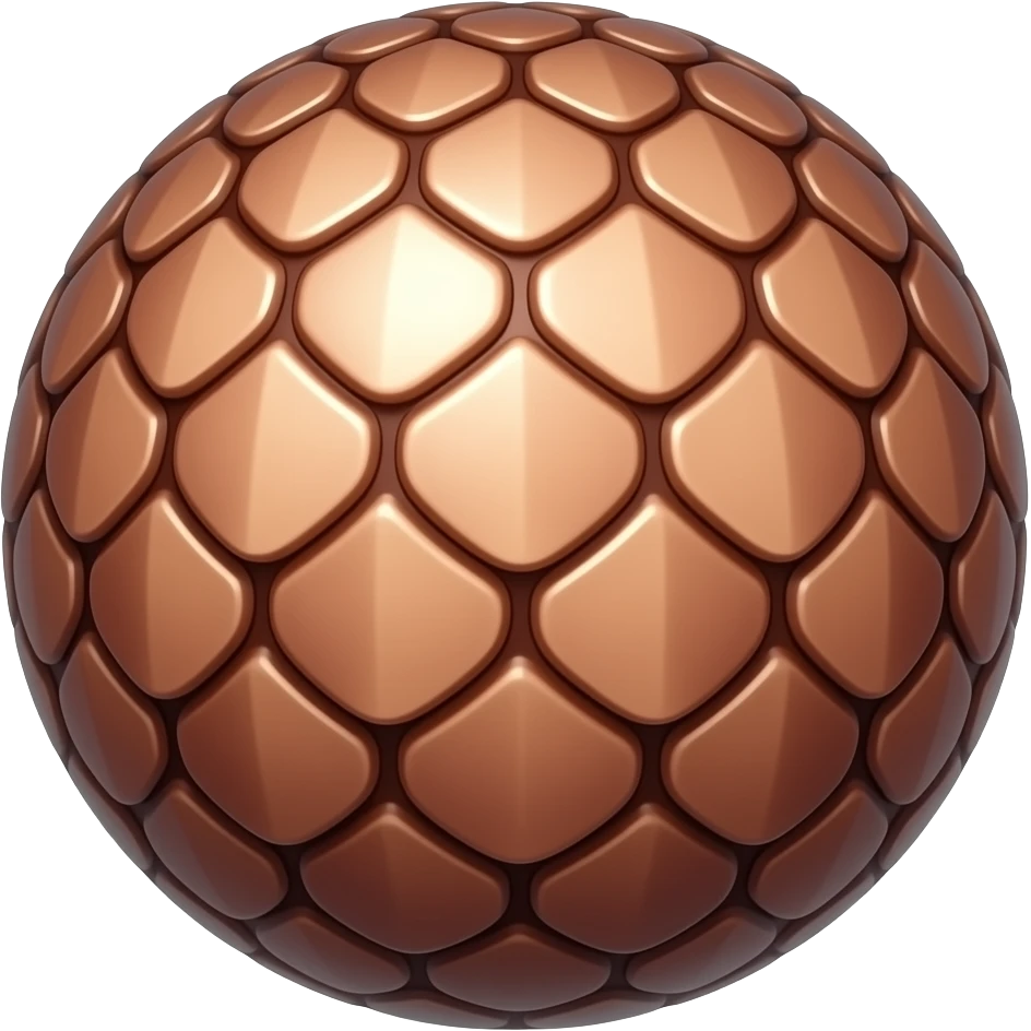 Dragon skin ball emoji