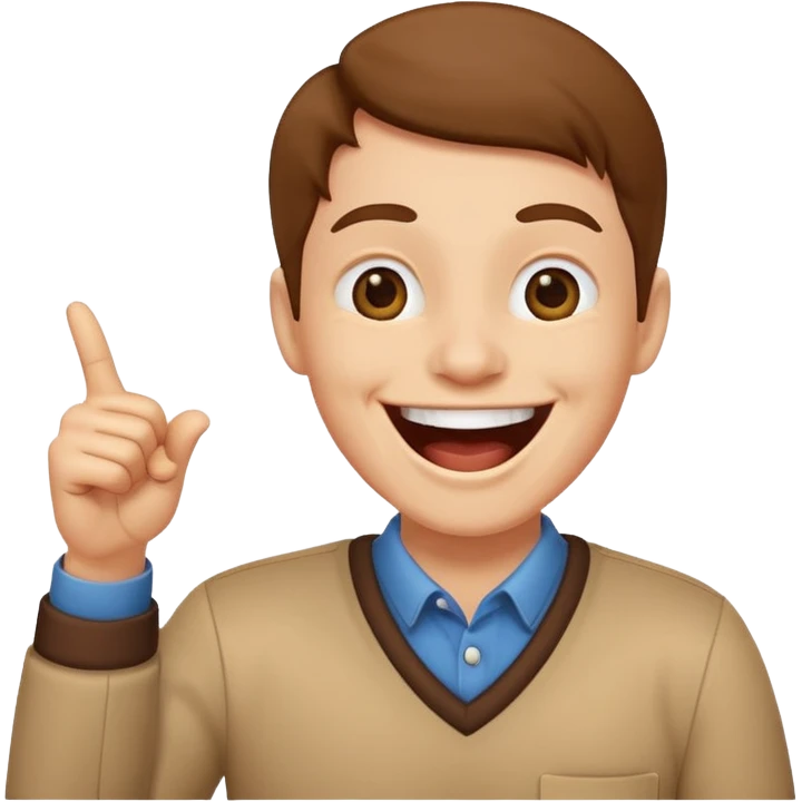person laughing and pointing emoji