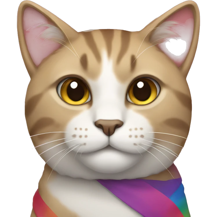Pride cat emoji