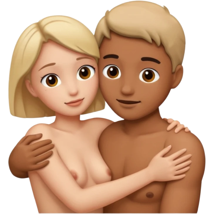 مردی که کیرش در کص یک زن لخت هست  emoji