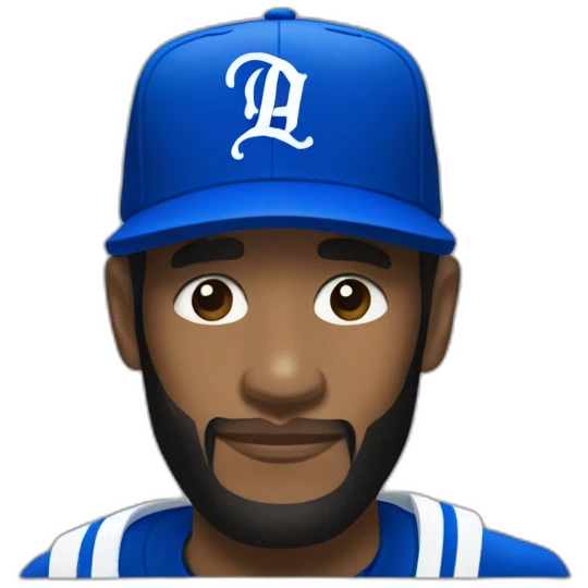 Nipsey hussle in blue emoji