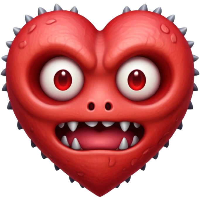 heart shaped monster  emoji