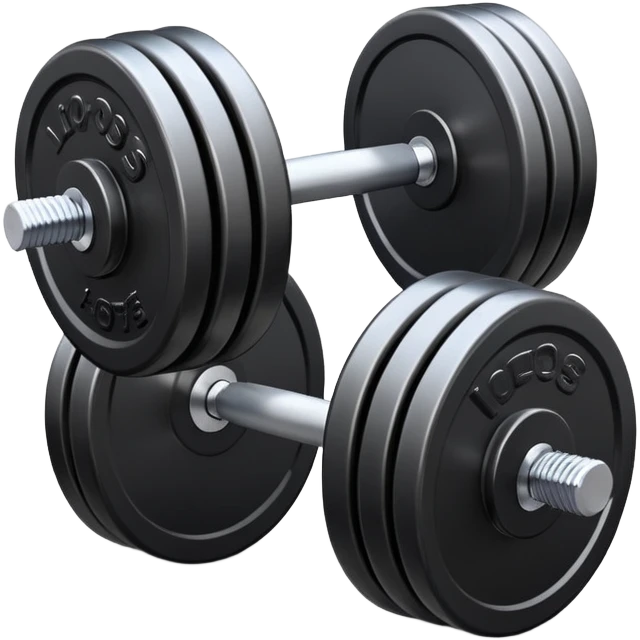 Gym weights emoji