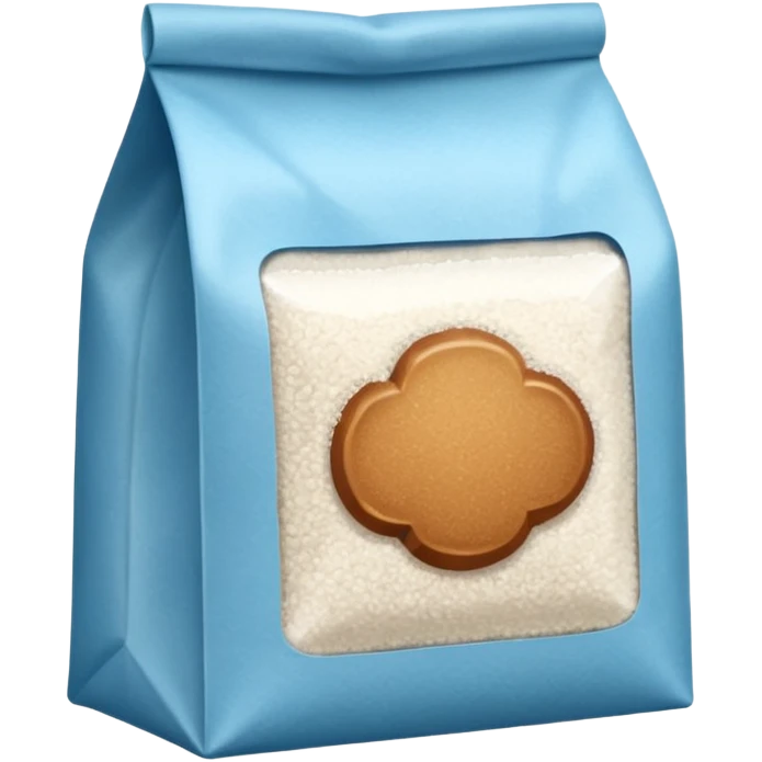 bag of white cane sugar emoji