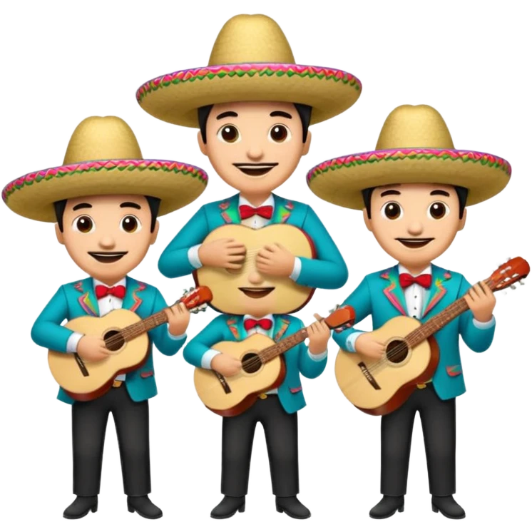 Mariachis emoji
