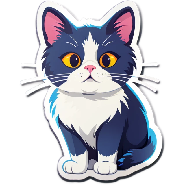 A cat with downsyndrom emoji