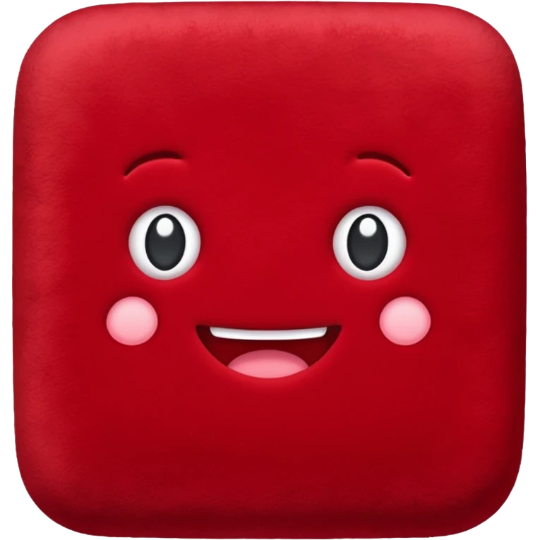 red feel can emoji