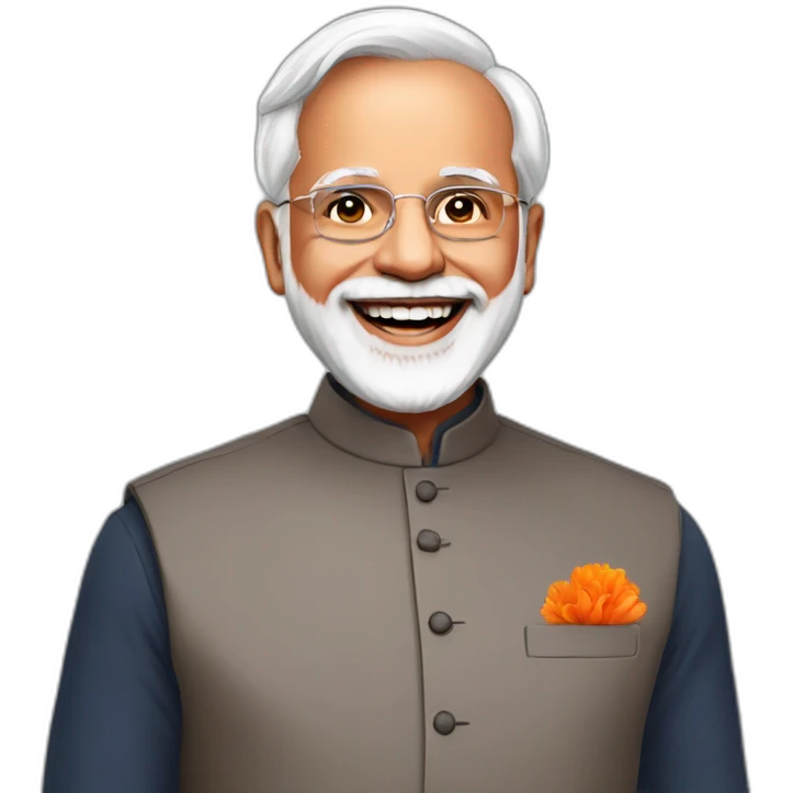Happy modiji emoji