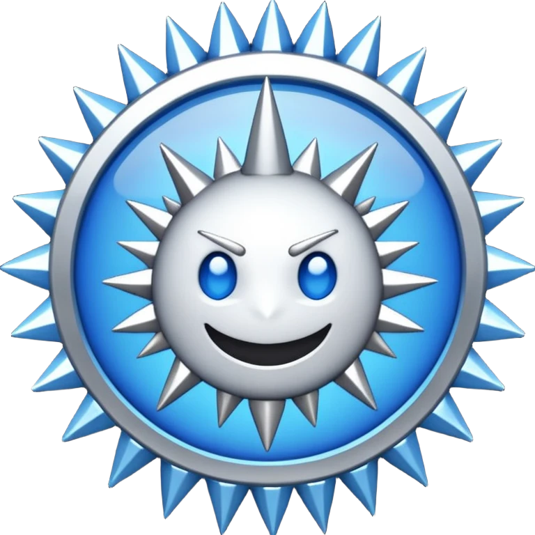 the discord verifed checkmark  which is a circle and has a spikey border emoji