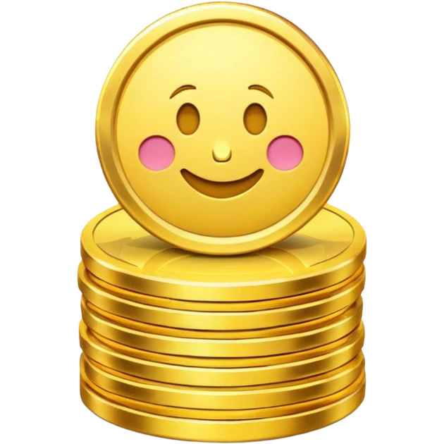 The secret to success emoji that looks like digital currency emoji