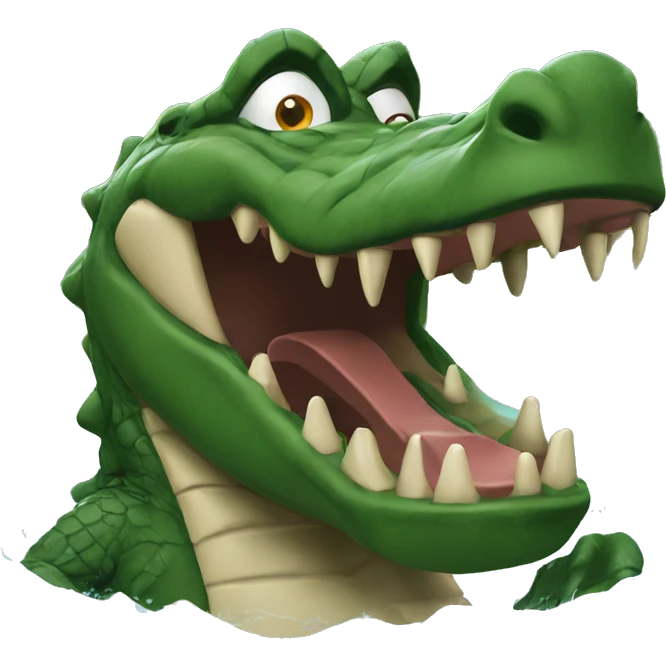 Gator attack emoji