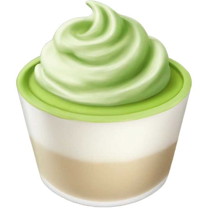 Matcha latte  emoji