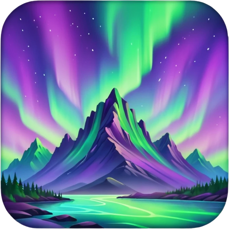 polarlichter emoji