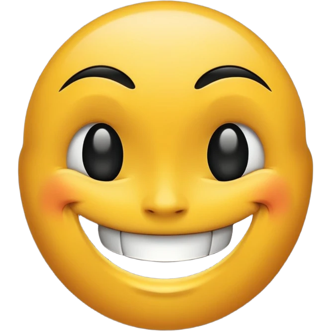 Black smile  emoji