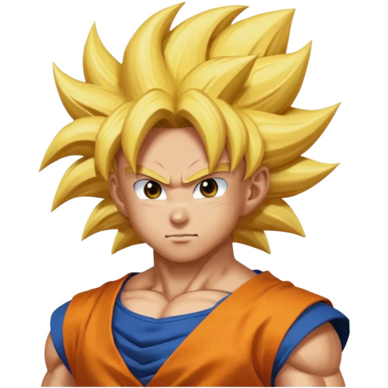 Super saiyan 3 Goku emoji