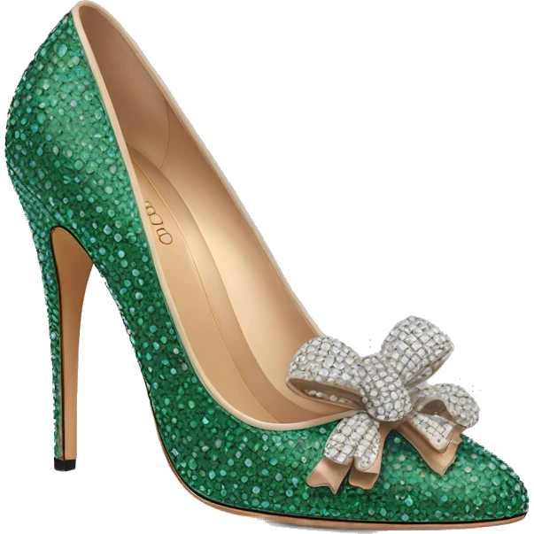 Gucci pumps with crystals emoji