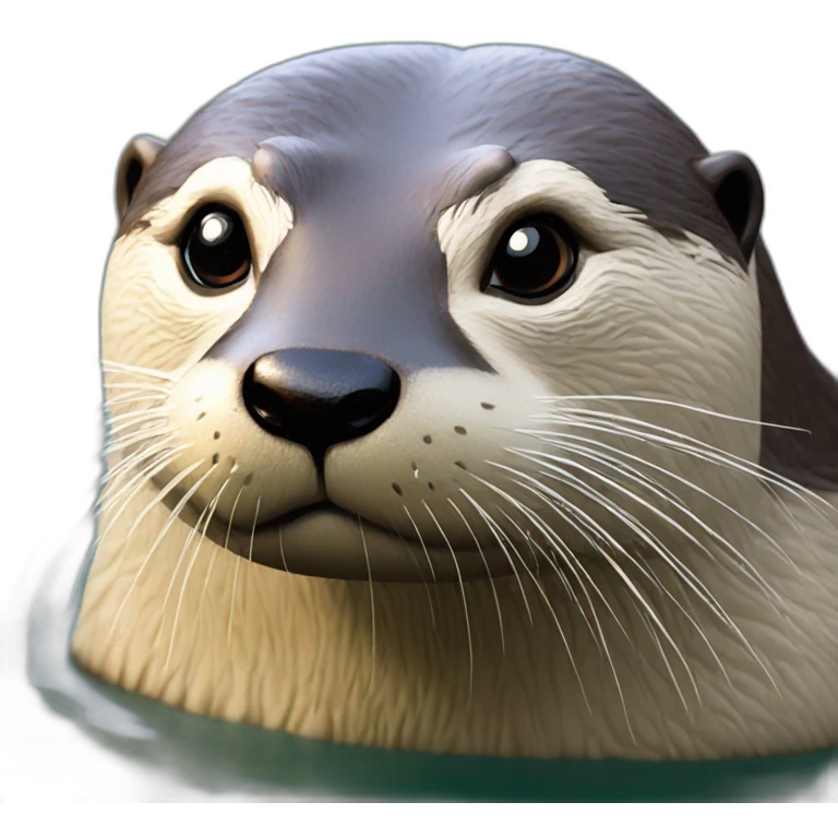 Loutre sur tortuz emoji