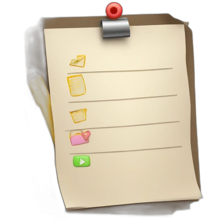 to do list emoji