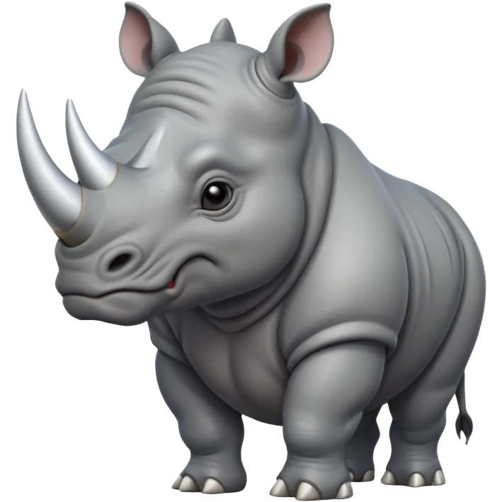 angry rhinoceros emoji