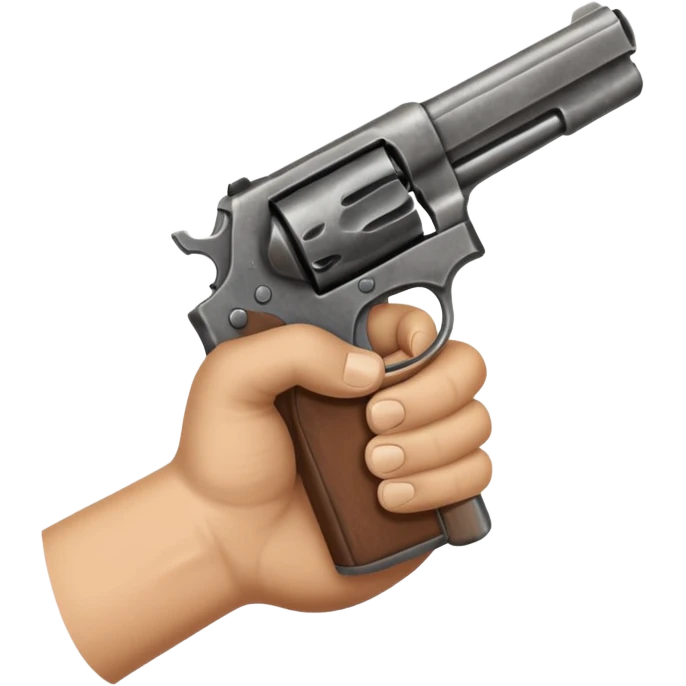gun hand emoji