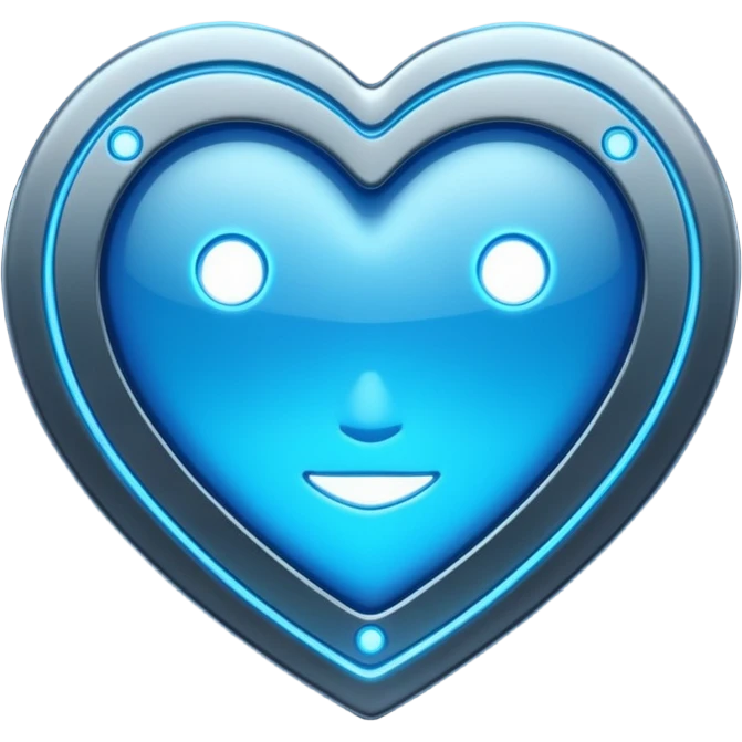 Tech with heart emoji
