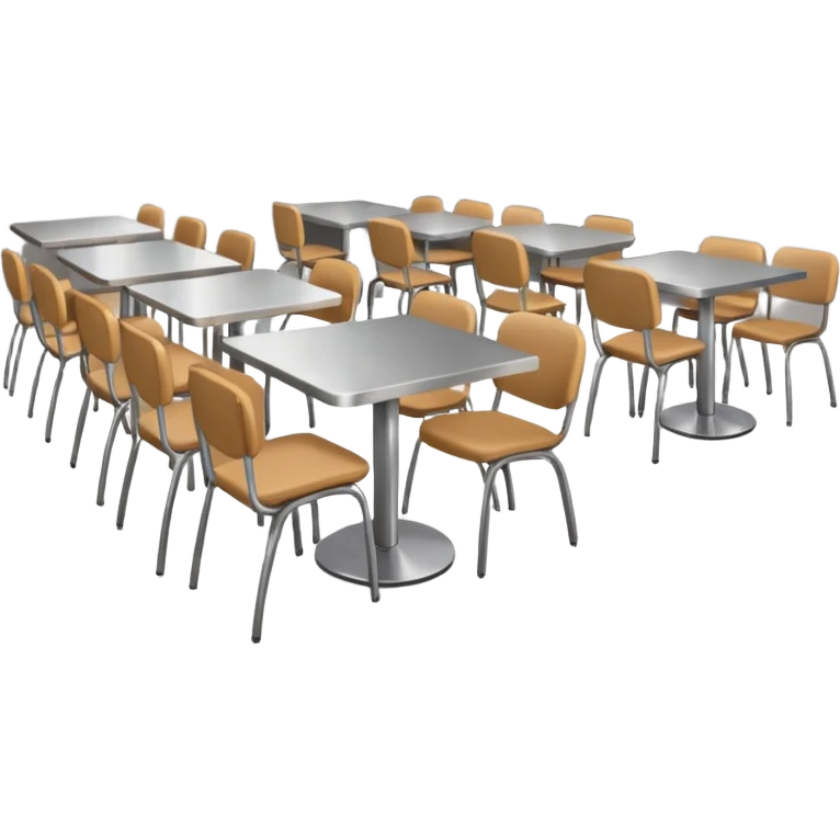 un comedor  de cafeteria emoji