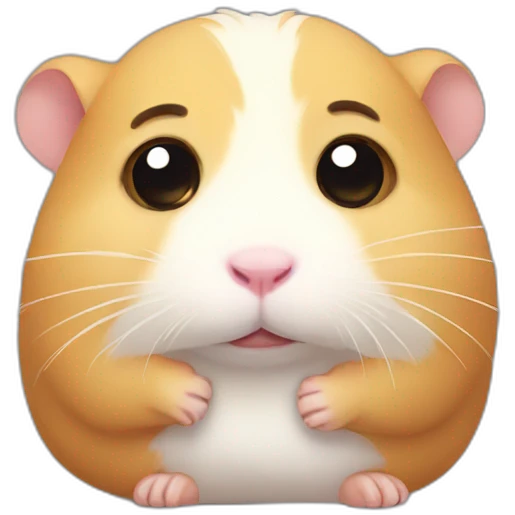 sad hamster emoji