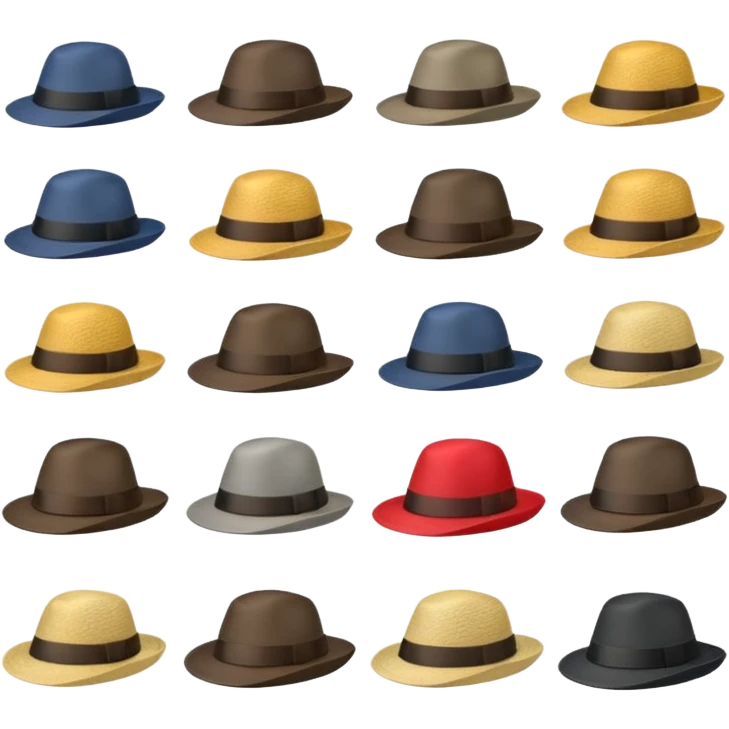 give me some hats emoji